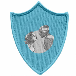 Шевроны заостренный щит