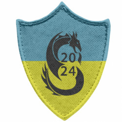 Шеврони загострений щит