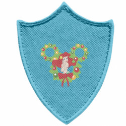 Шеврони загострений щит