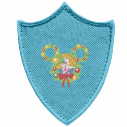 Шевроны заостренный щит