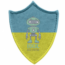Шеврони загострений щит