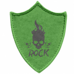 Шеврони загострений щит