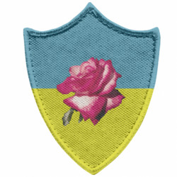 Шевроны заостренный щит