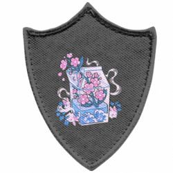 Шеврони загострений щит