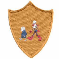 Шевроны заостренный щит