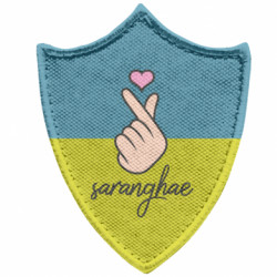 Шеврони загострений щит