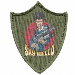 Шеврони загострений щит