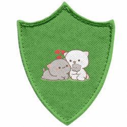 Шевроны заостренный щит