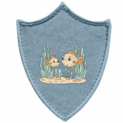 Шеврони загострений щит