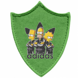 Шевроны заостренный щит