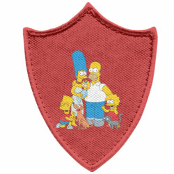 Шевроны заостренный щит