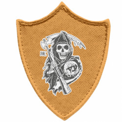 Шевроны заостренный щит