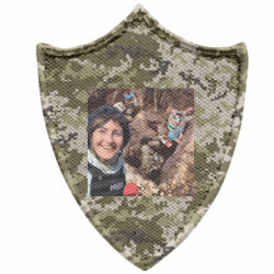 Шевроны заостренный щит