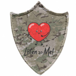 Шевроны заостренный щит