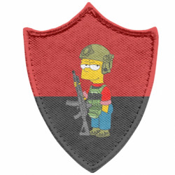 Шевроны заостренный щит