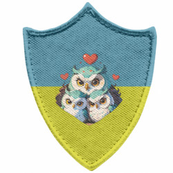 Шевроны заостренный щит