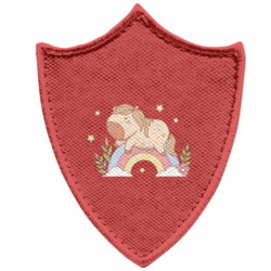 Шевроны заостренный щит