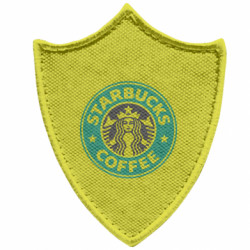 Шевроны заостренный щит