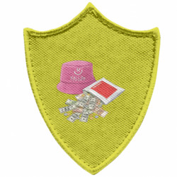 Шеврони загострений щит