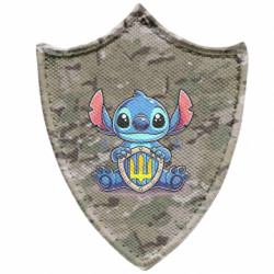 Шевроны заостренный щит