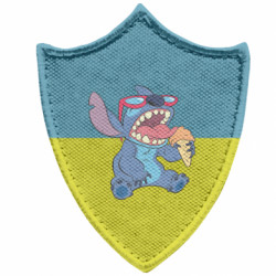 Шеврони загострений щит