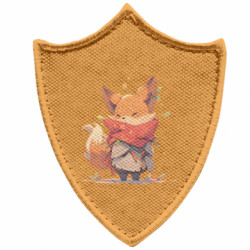 Шевроны заостренный щит