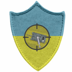 Шевроны заостренный щит