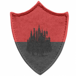 Шевроны заостренный щит