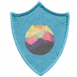 Шеврони загострений щит