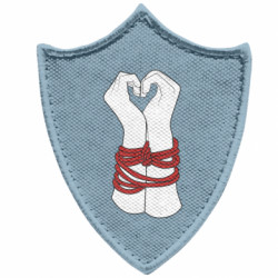 Шевроны заостренный щит