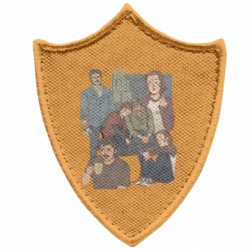 Шевроны заостренный щит