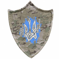 Шевроны заостренный щит