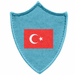 Шеврони загострений щит