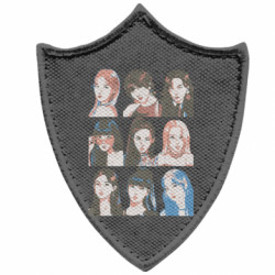 Шеврони загострений щит