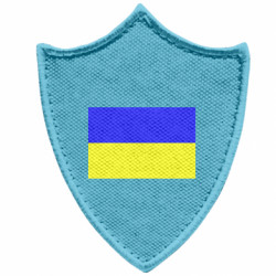 Шевроны заостренный щит