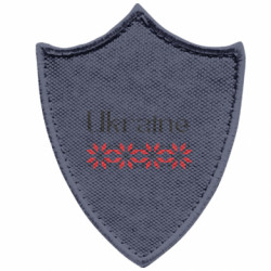 Шевроны заостренный щит