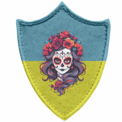 Шеврони загострений щит