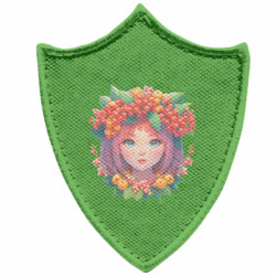 Шеврони загострений щит