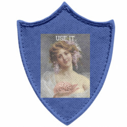 Шевроны заостренный щит