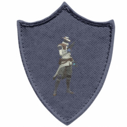 Шевроны заостренный щит