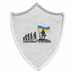 Шевроны заостренный щит