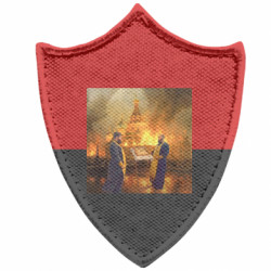 Шевроны заостренный щит