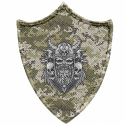 Шевроны заостренный щит