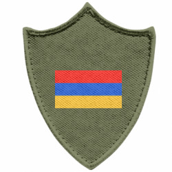 Шеврони загострений щит