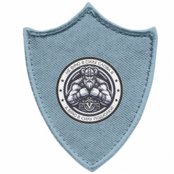 Шеврони загострений щит