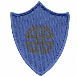 Шеврони загострений щит