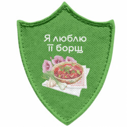 Шевроны заостренный щит