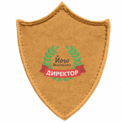 Шевроны заостренный щит