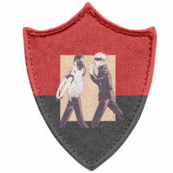 Шеврони загострений щит