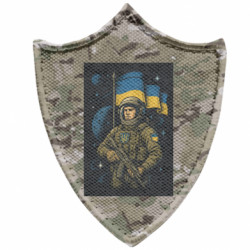 Шевроны заостренный щит